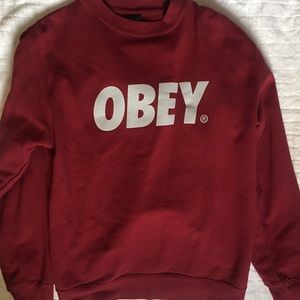 Obey crewneck- Men’s Medium